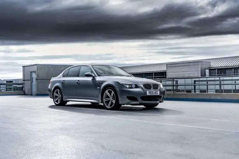 BMW M5 E60 From UK Press Armada Is An Impact From The V10 Past