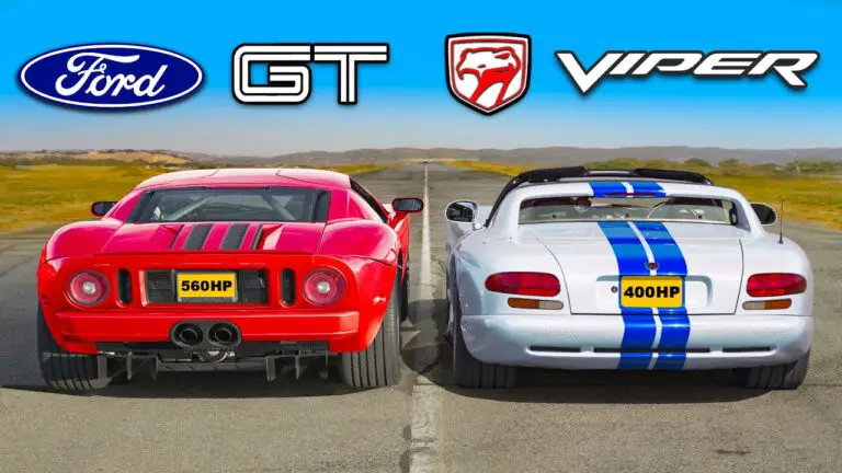 Two American Legends Go Head-To-Head In A Drag Race