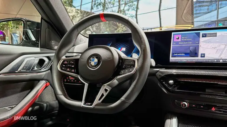 Here’s BMW New Flat-Bottomed M Steering Wheel
