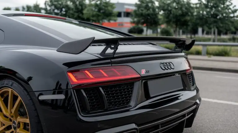 Audi R8 Rear Spoiler Enhance Your Supercar's Look blog4cars.com