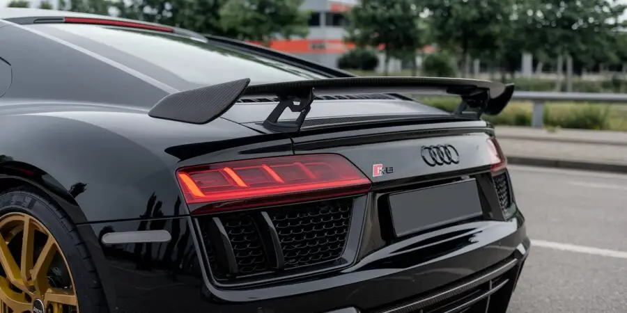 Audi R8 Rear Spoiler Enhance Your Supercar's Look blog4cars.com