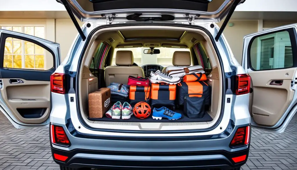 Geely SUV Cargo Space