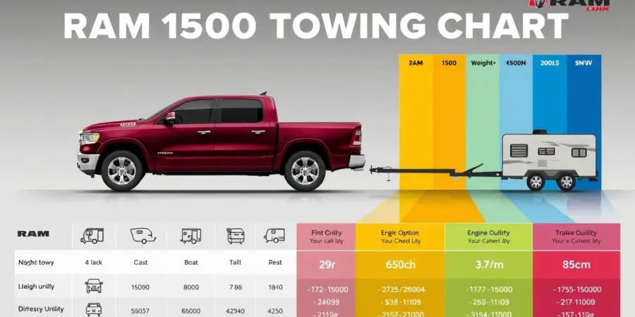 ram 1500 towing capacity chart